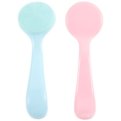 2 Pcs Silicone Face Brush Facial Scrubber for Manual Cleansing Brushes - Picture 11 of 12