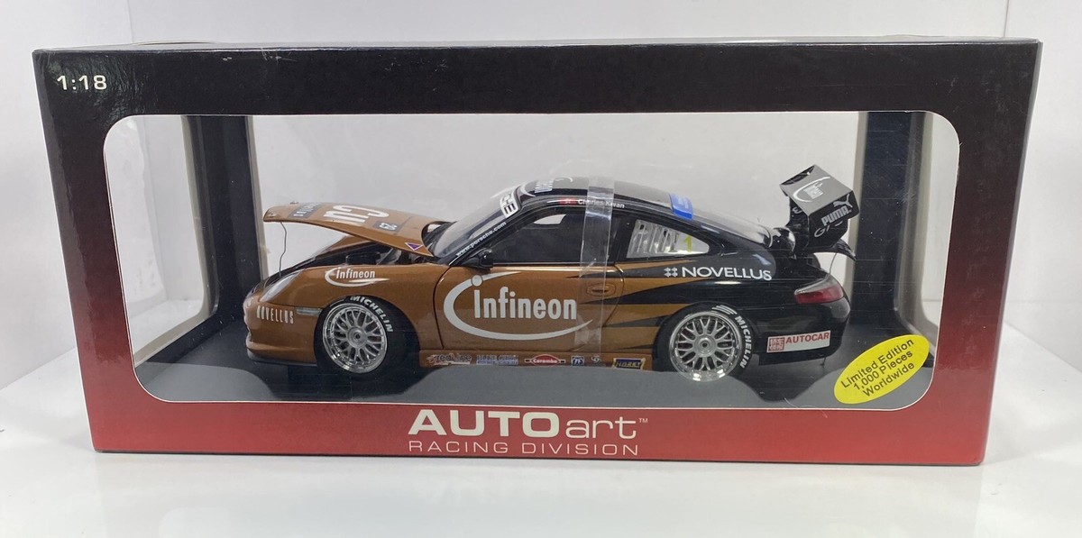AutoArt 1/18 Scale PORSCHE Racing Division”Very Detailed & Rare
