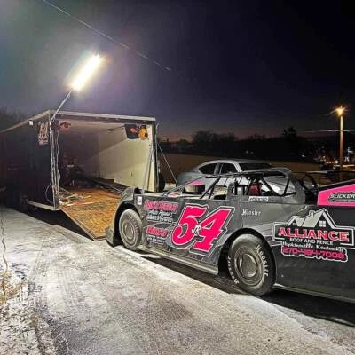 PIT VIPER LIGHTS Racing Trailer Pit Light – Single 10 Foot Pole 10,000 Lumens