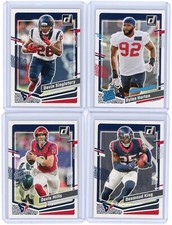 2023 DONRUSS HOUSTON TEXANS LOT (4) SINGLETARY DYLAN HORTON RC MILLS KING
