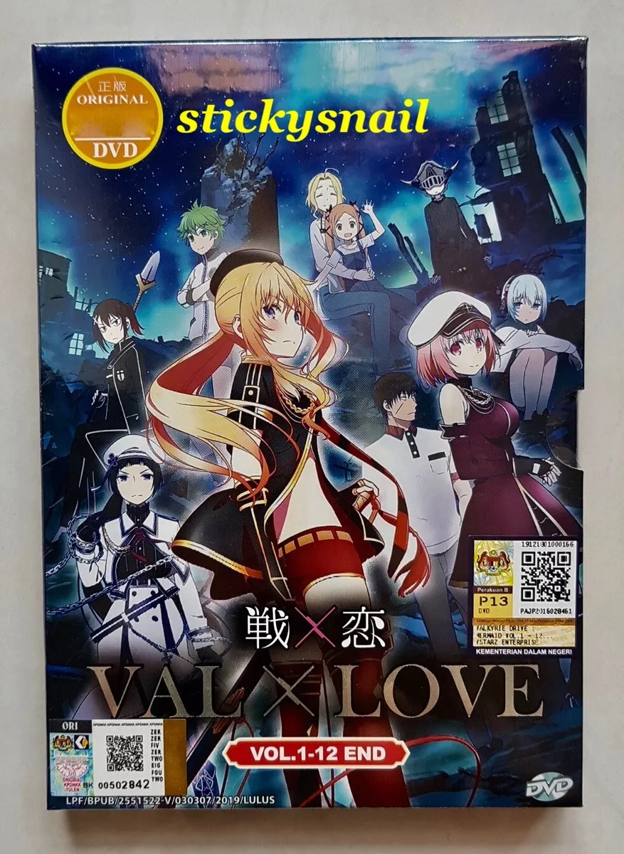 Anime DVD Val x Love Vol. 1-12 End GOOD ENG SUB All Region FREE SHIPPING