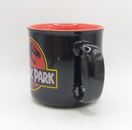 Jurassic Park T-Rex Kaffee Tee Becher Tasse Sammlerstück 20 Oz Schwarz & Rot Keramik - Bild 3 von 7