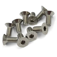 Brake Disc Rotor Screws Compatible with Honda Acura - 10 Pack