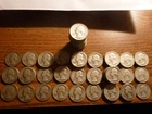 Lot 79 Washington Silver Quarters 1935-1964 90% Silver