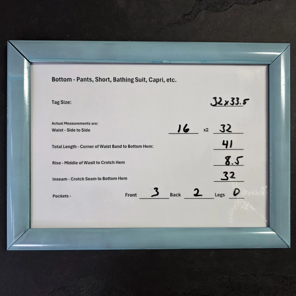 BKE Madison Skinny Jeans Womens 32x33.5 Blue Stretch Denim Embroidered Selvege - Image 2 of 4