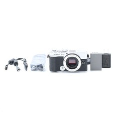 Olympus PEN E-P7 Camera Body Silver Compact Mirrorless From Japan