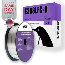 2-Lb E308LFC-O .030" Stainless Steel Flux Cored Wire - Gasless MIG Welding Wire