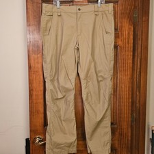 Carhartt Relaxed Fit Men's Tan Ripstop Cargo Pants Size 38x30 Work Utility