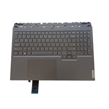 Laptop Upper Case Palmrest RGB Keyboard Touchpad Assembly Part for Lenovo Leg...