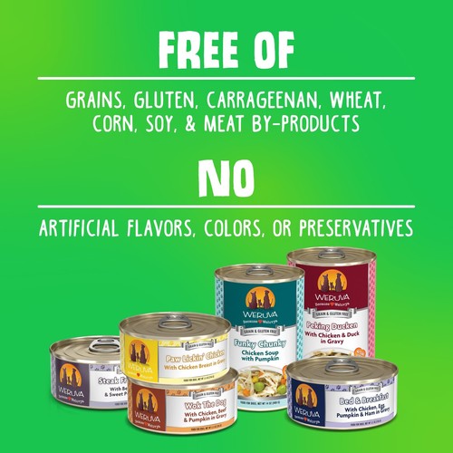 Classic Dog Food, Variety Pack, Chicken Free, Just 4 Me, Wet Dog Food, 14oz C... - Picture 7 of 9