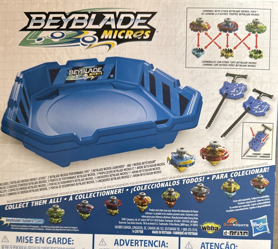 Beyblade Micros Battle Set With Stadium BNIB. Rare & Collectible ...