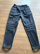 REUSCH ALEX GOALKEEPER PANT (868) - Padded Soccer Goalie Pants - Adult Small