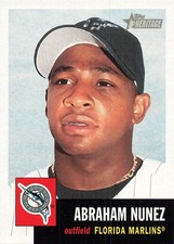 ABRAHAM NUNEZ 2002 TOPPS HERITAGE #44
