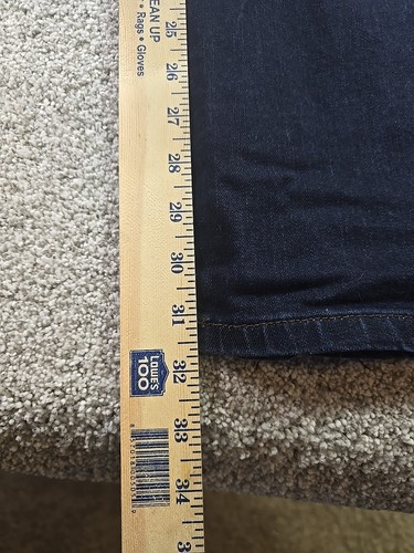 Lee Riders Jeans Damen 22M Blau Denim Midrise Bootcut Whiskered Freizeit Komfort - Bild 15 von 16