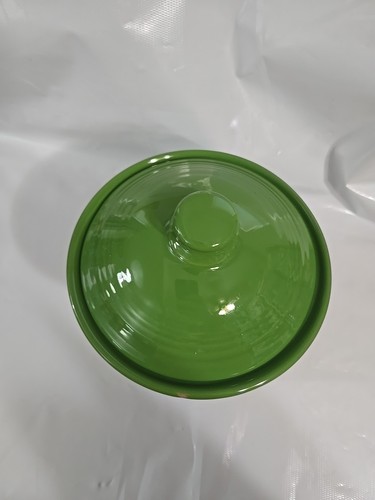 Fiesta Ware großer Kanister Utensilien Topf mit Deckel Kleeblatt grün - Bild 3 von 11