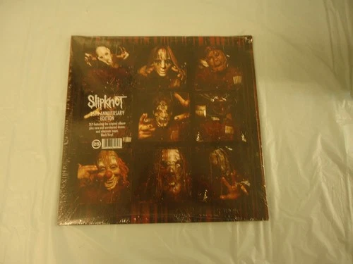 Slipknot s/t 25th ANNIVERSARY LP [2025) NEW Black Vinyl Shrink Wrap Tear