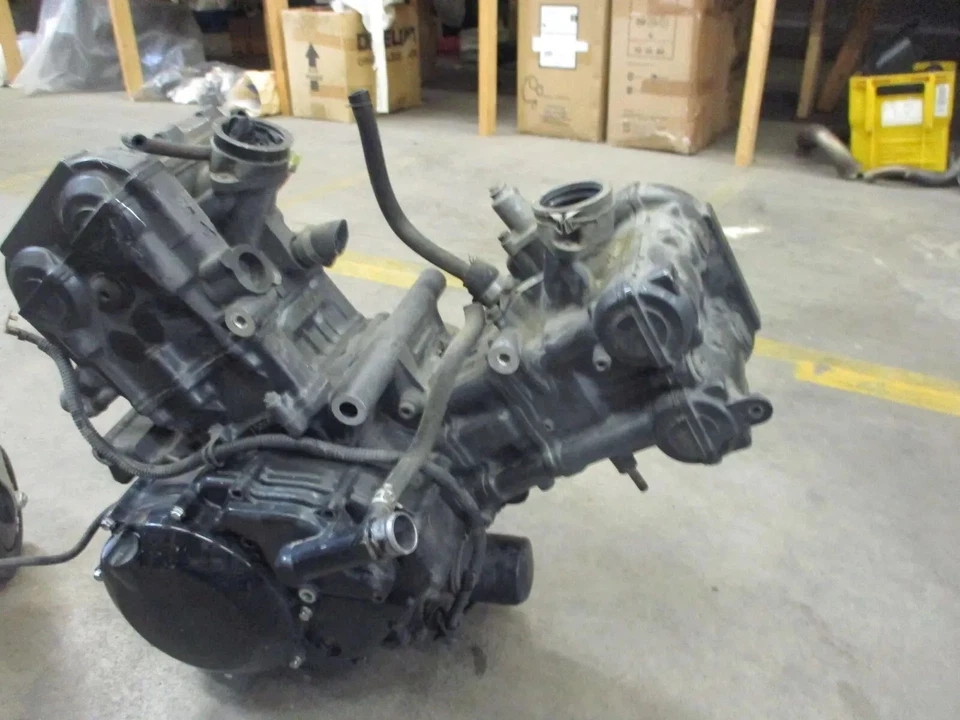 Motor mit Kupplung 1. Suzuki SV 650 AV engine 48276 km Nr. P503-125854 einbaufer - Bild 3 von 4