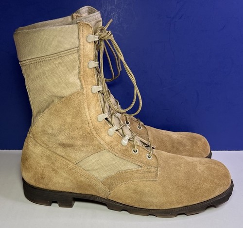 Botas de Combate Tácticas Ro Search De Colección Para Hombres 13 Desierto Tostado Gamuza Militar Años 90 - Imagen 3 de 13