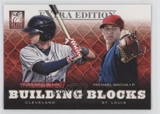 2012 Elite Extra Edition Building Blocks Dual Michael Wacha Tyler Naquin #2 4g7