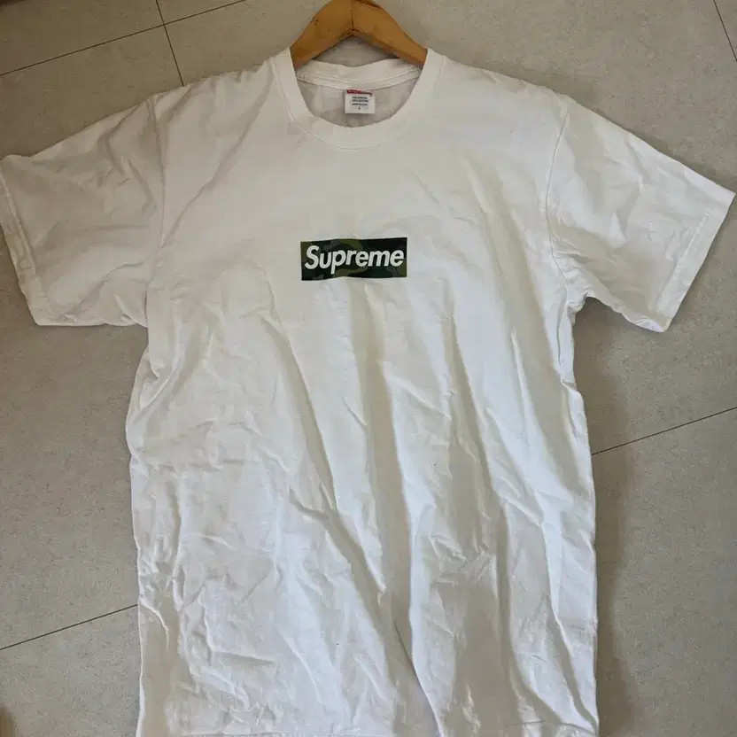 Supreme Box Logo T-Shirt White L Size Authentic