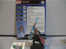 =Star Wars Miniatures CHAMPIONS OF THE FORCE Exar Kun 13/60 with card =