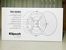 Klipsch PRO-180-RPC 8" 200-Watt Passive 2-Way In-Ceiling Speaker (Each) 1063967