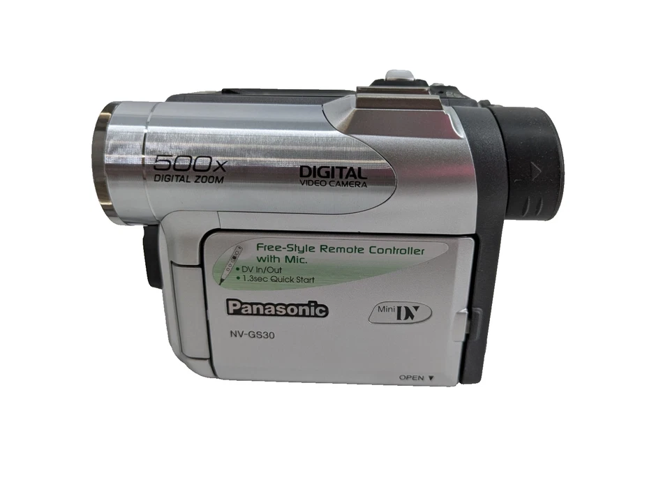 Panasonic NV-GS30B Digital Video Camera, Never Used, CF - Image 4 of 4