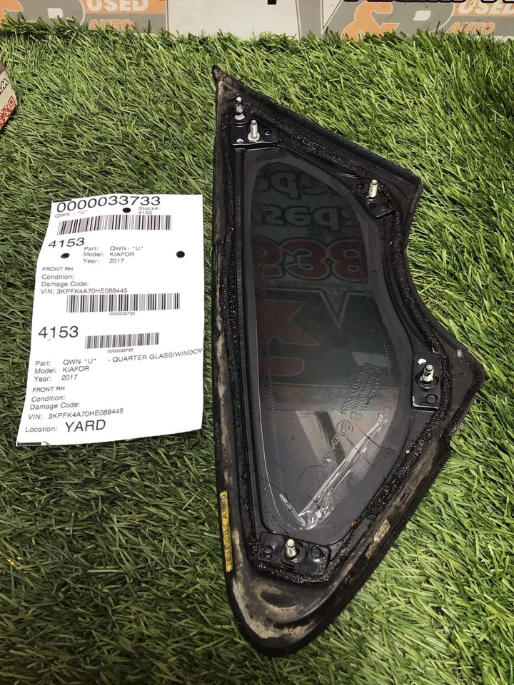 ✅ 2017 KIA FORTE porta direita ventilação vidro passageiro lateral Pn: 86190-A7000 fabricante de equipamento original - Imagem 3 de 3