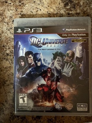 DC Universe Online Playstation 3 PS3 CIB Clean Disc Adult Owned