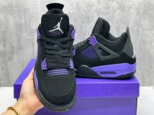 AJ4 Retro "Purple Thunder" Sport Shoes Basketball Sneakers