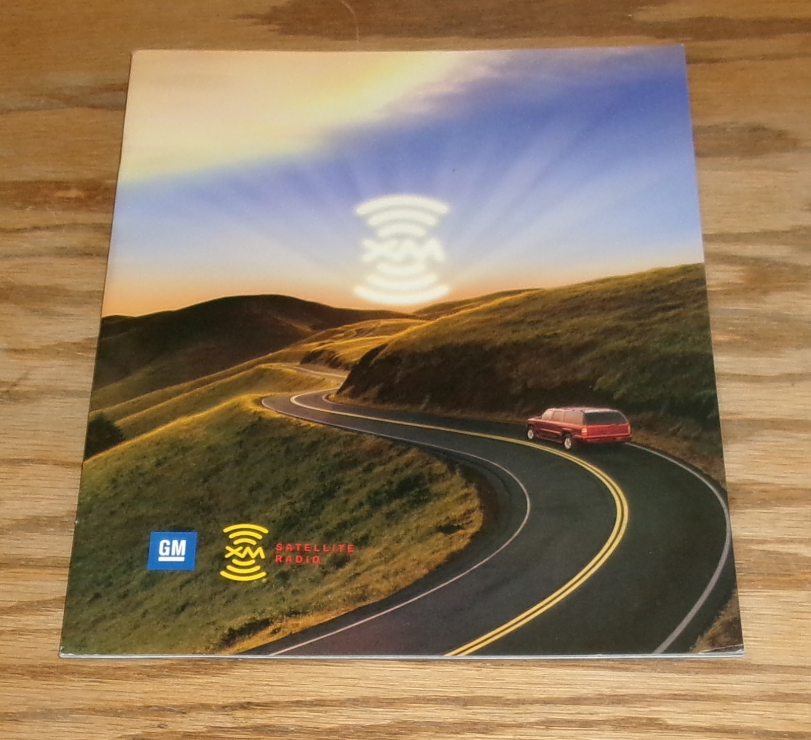 Original 2003 Chevrolet GM XM Satellite Radio Sales Brochure Cadillac Pontiac