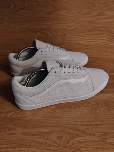 Men's VN000D0ECCZ Vans Old Skool Lowpro Marshmallow Size 10.5 True White New - Picture 2 of 11