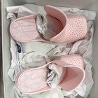 Burberry Women's Pink Slide Sandals Slip-On Rubber Upper Logo Accent US 9 — photo 2