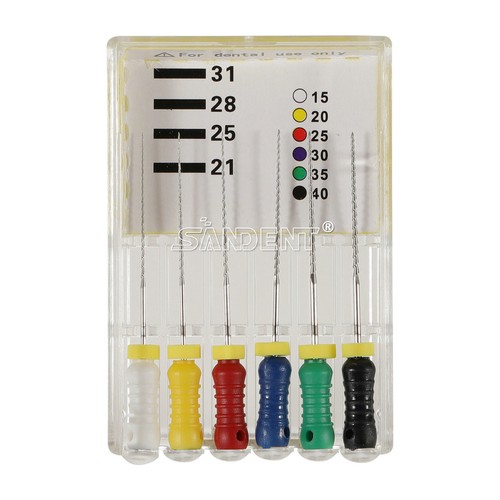 Dental H-Files Edelstahl endodontische Wurzelkanal Handgebrauch Feilen 60Dateien FDA - Bild 7 von 19