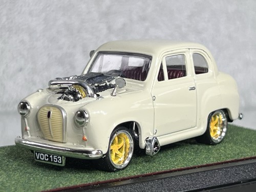 Vanguards 1:43 Austin A35 Code 3 Hot Rod In Display Case