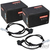 2X Kamoka ABS-SENSOR Raddrehzahl Hinten Passend FÜR CitroËN Berlingo Xsara
