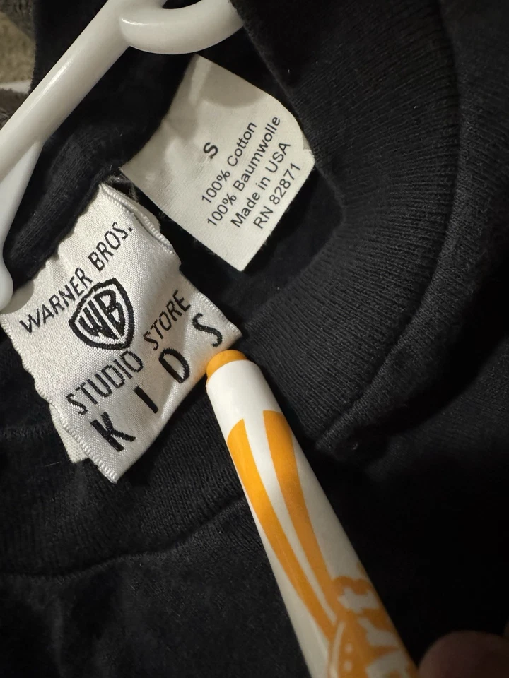 1996 VINTAGE T-SHIRT SPACE JAM LOONEY TUNES WARNER BROS BUGS BUNNY KIDS SIZE S - Image 3 of 3