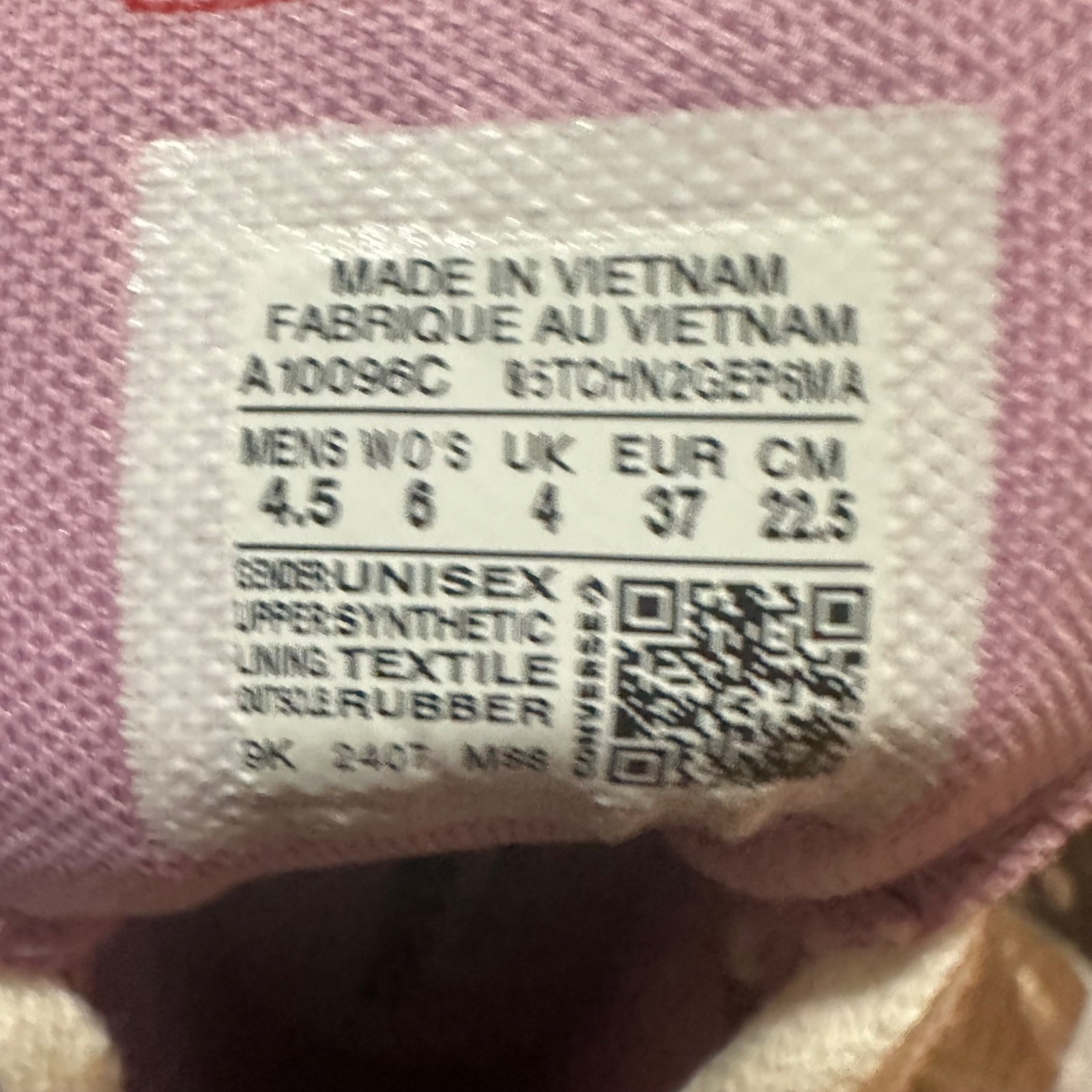 ⭐Converse Run Star Hike Hi 6 Womens Shoes Sneaker Purple Glitter Sneaker A10096C thumbnail 9