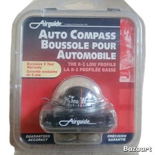 Vintage Airguide Auto Compass R-2 Low Profile Model 1699 Old Stock New Sealed Vintage Airguide Auto Compass R-2 Low Profile Model 1699 Old Stock New Sealed