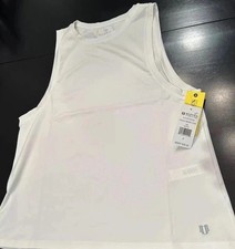 New Eleven By Venus Williams Top S Peace Maker Tank Top Small White Stretch