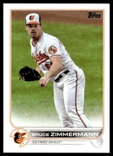 2022 Topps Series one Bruce Zimmermann Baltimore Orioles #157