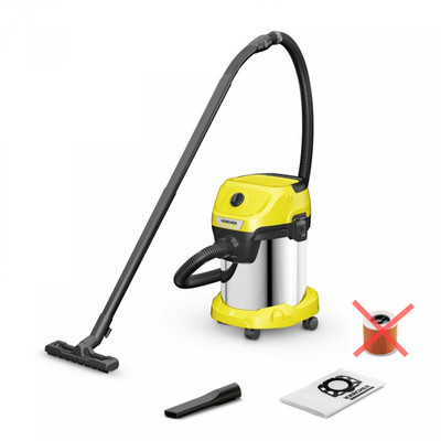 Kärcher Nass- und Trockensauger WD 3 S V-17/4/20, 1000 W, 17 l