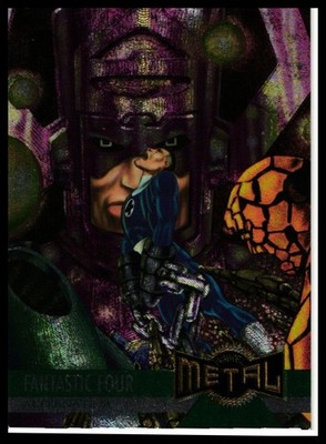 1995 Metal Marvel #129 The Fantastic Four