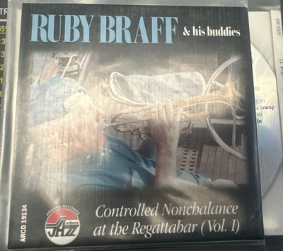 Ruby Braff  Controlled Nonchalance At The Regattabar, Vol I  CD VG Condition