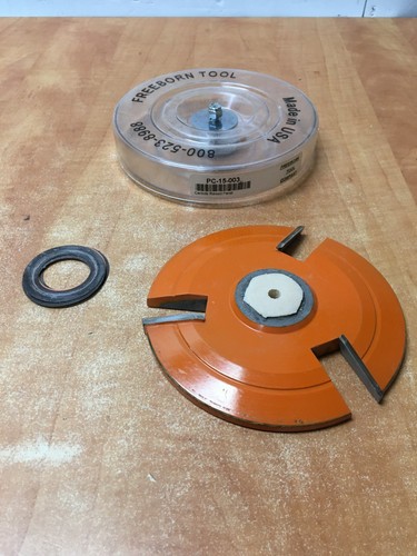 Freeborn PC-15-003 Raised Panel Shaper Cutter 5/8" Mat. &  1-1/4" Bore & 6" dia