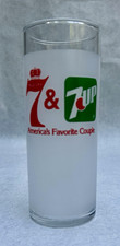 Seagram’s7/7 Up Soda Glass Tumbler "America's Favorite Couple"