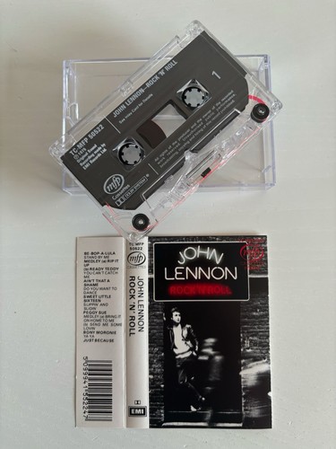 JOHN LENNON - ROCK ’N’ ROLL (UK CASSETTE TAPE)