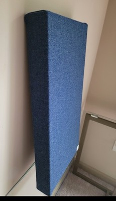 4 Sound Absorbing Acoustic Wall Panels in Baltic 3.5'' Depth - SET of 4