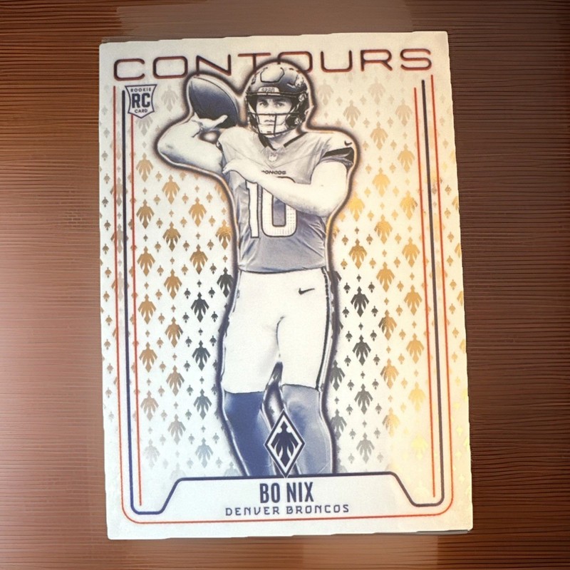 2024 Panini Phoenix - Contours Bo Nix #CON-BNX (RC) Rookie