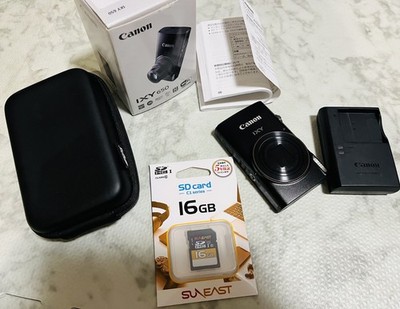 Canon IXY 650 Black Digital Camera IXUS 285 HS WiFi Boxed  Tested Fast Ship